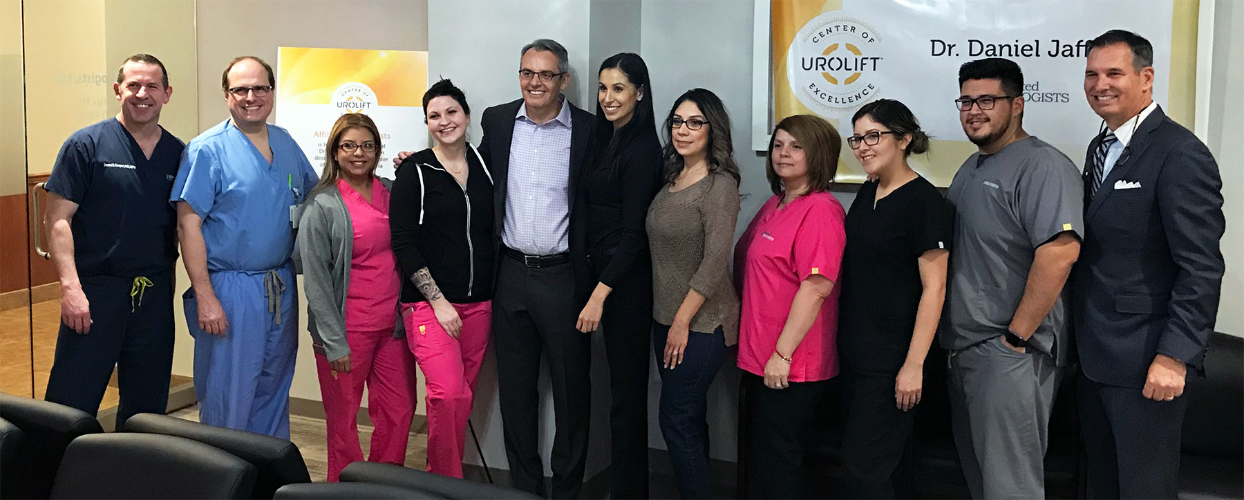 Dr. Jaffee receives UroLift® Center of Excellence recognition